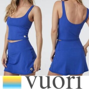 Vuori Daily Crop Tank Top NWT Copenhagen Athleisure Athletic Yoga Activewear